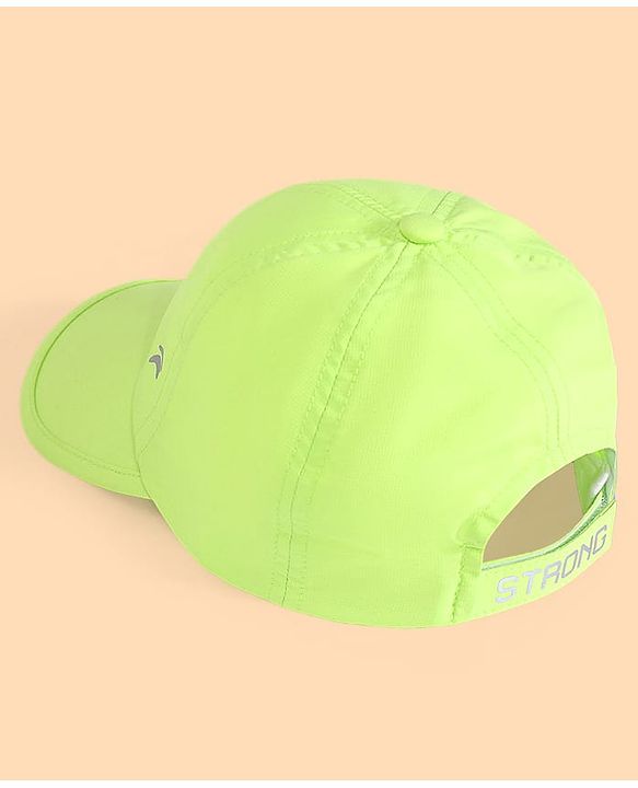 Pine Active Reflective Sports Cap Neon Green - Diameter 15 cm