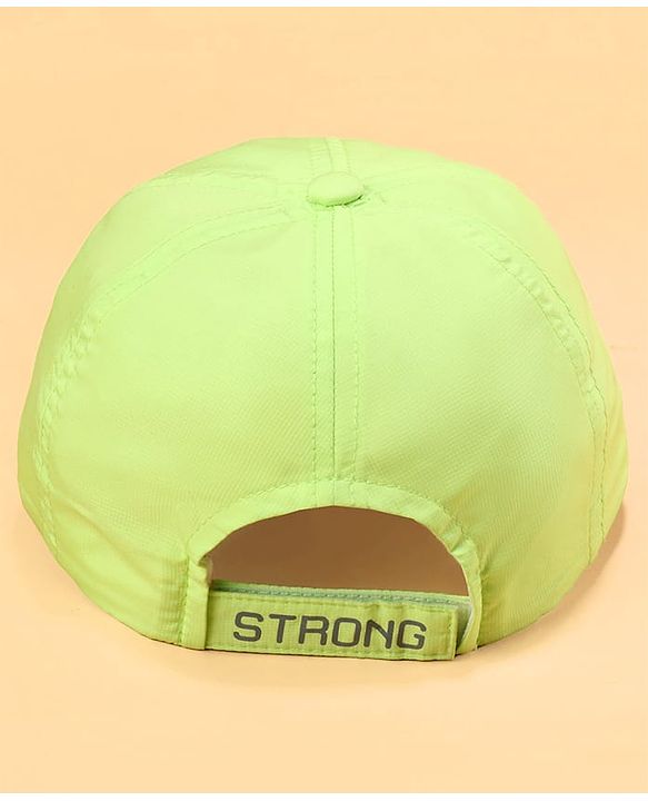 Pine Active Reflective Sports Cap Neon Green - Diameter 15 cm