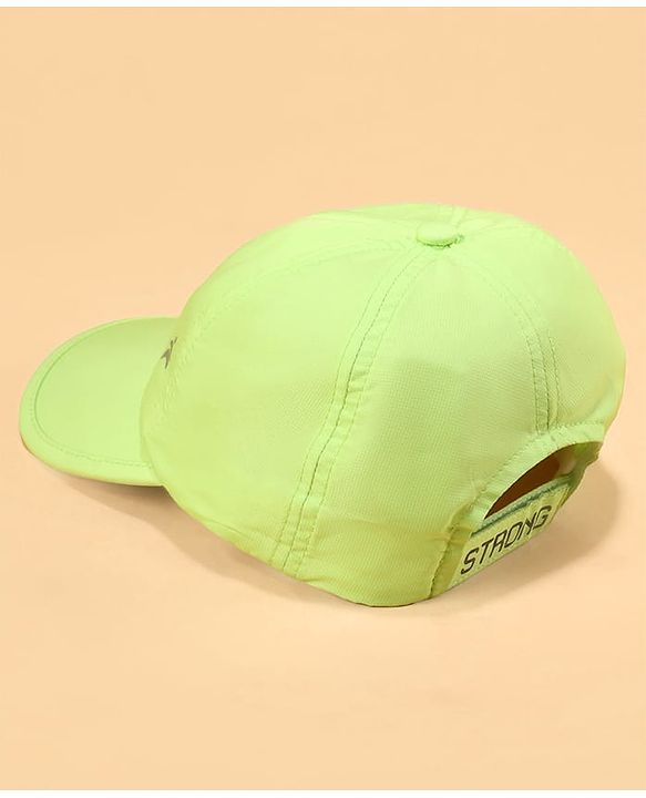 Pine Active Reflective Sports Cap Neon Green - Diameter 15 cm