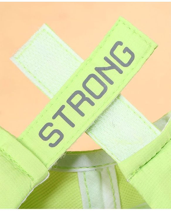 Pine Active Reflective Sports Cap Neon Green - Diameter 15 cm