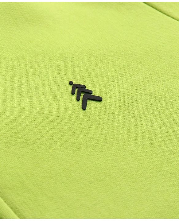 Pine Kids Knit Full Sleeves Hooded Solid Colour Sweatshirt with Kangaloo Pockets- Light Green