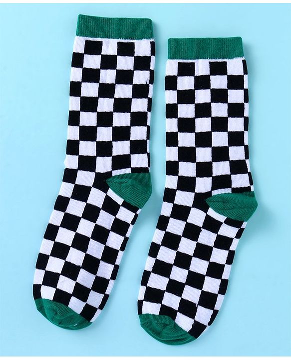 Pine Kids Cotton Ankle Length Color Block Sport Theme Socks Pack Of 5 (Color May Vary)