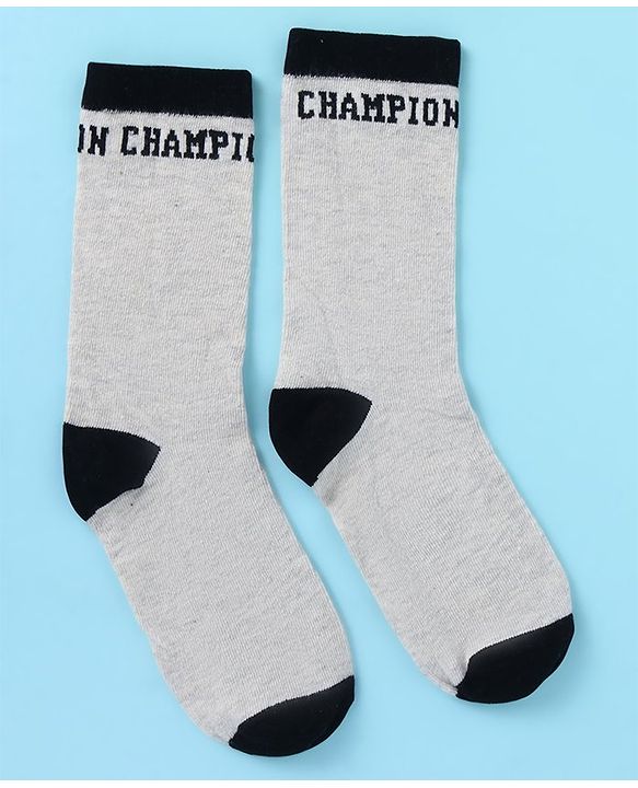 Pine Kids Cotton Ankle Length Color Block Sport Theme Socks Pack Of 5 (Color May Vary)