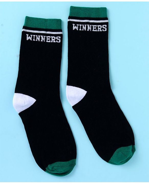Pine Kids Cotton Ankle Length Color Block Sport Theme Socks Pack Of 5 (Color May Vary)