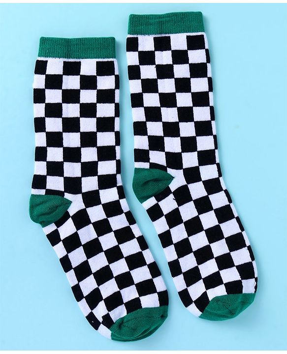 Pine Kids Cotton Ankle Length Color Block Sport Theme Socks Pack Of 5 (Color May Vary)