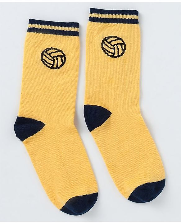 Pine Kids Cotton Knit Ankle Length Sport Theme Socks Pack Of 5 (Color May Vary)