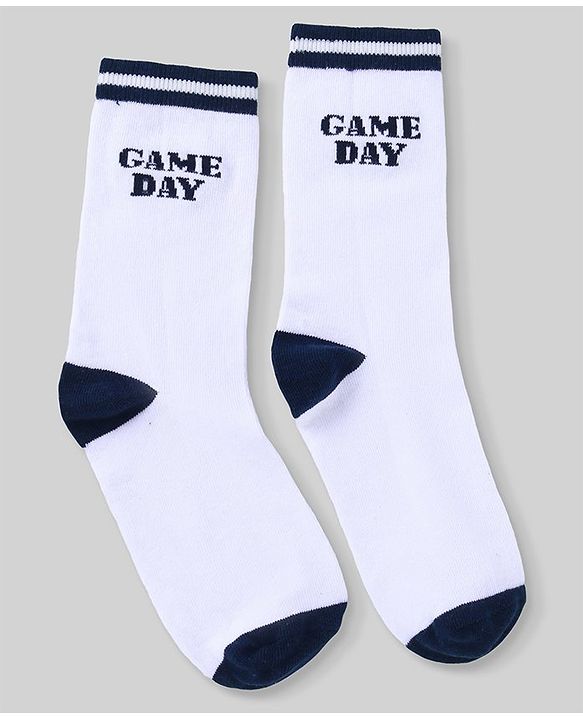 Pine Kids Cotton Knit Ankle Length Sport Theme Socks Pack Of 5 (Color May Vary)