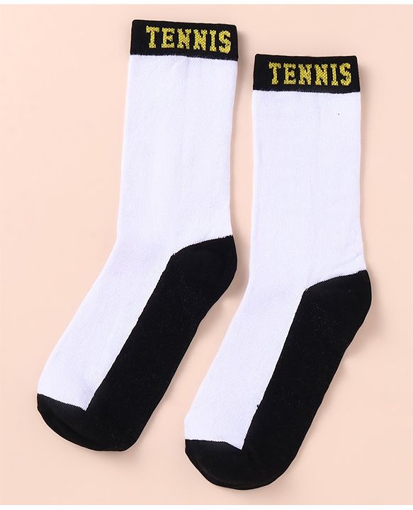Pine Kids Cotton Knit Ankle Length Sport Theme Socks Pack Of 3 (Color May Vary)