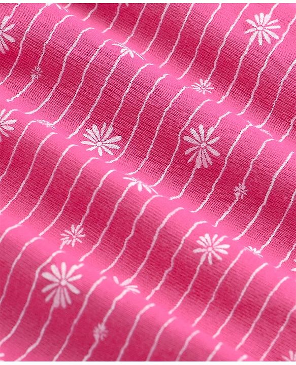 Pine Kids Cotton Lycra Knit Bloomer with Floral Print Pack of 3 - ( Color May Vary )