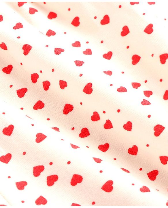 Pine Kids Cotton Lycra Knit Bloomer with Heart & Floral Print Pack of 3 - ( Color May Vary )