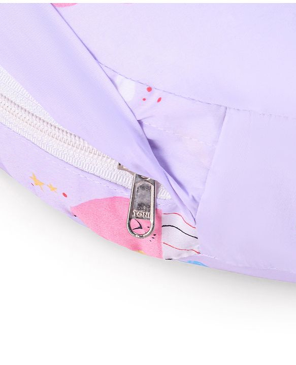 Babyhug Feeding Pillow Bunny Print - Pink | Fits upto waist size 36 inches