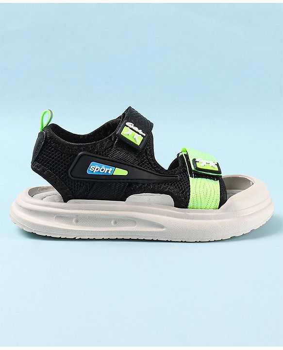 Cute Walk by Babyhug Sandals with Velcro Closure - Blue