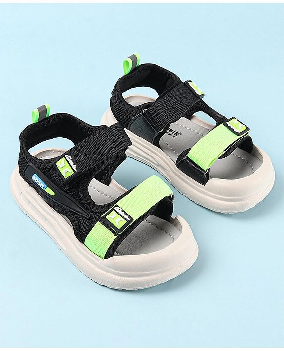 Cute Walk by Babyhug Sandals with Velcro Closure - Blue