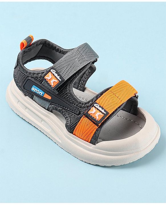 Cute Walk by Babyhug Sandals with Velcro Closure - Blue