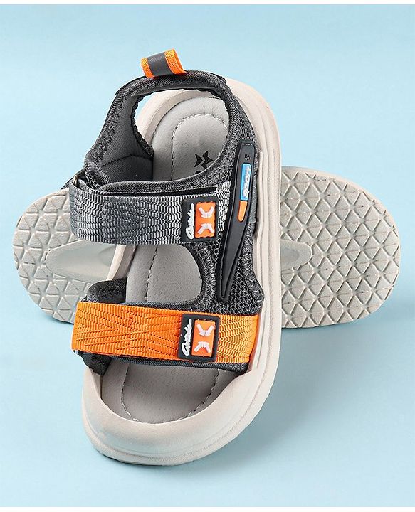 Cute Walk by Babyhug Sandals with Velcro Closure - Blue