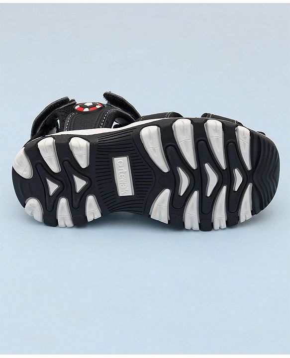 Cute Walk by Babyhug Sandals with Velcro Closure - Blue