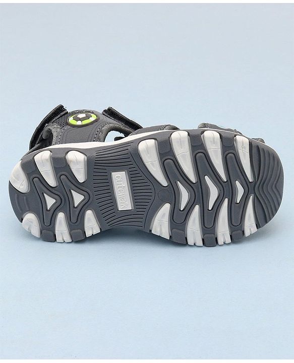 Cute Walk by Babyhug Sandals with Velcro Closure - Blue