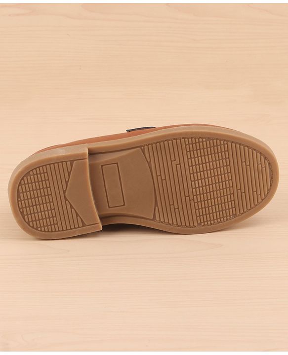 Pine Kids Slip On  Loafer Shoes - Brown