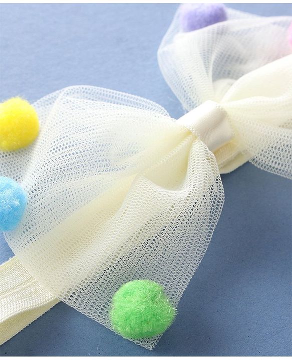 Babyhug Free Size Female Hair Bands Pack of 3 - Multicolor