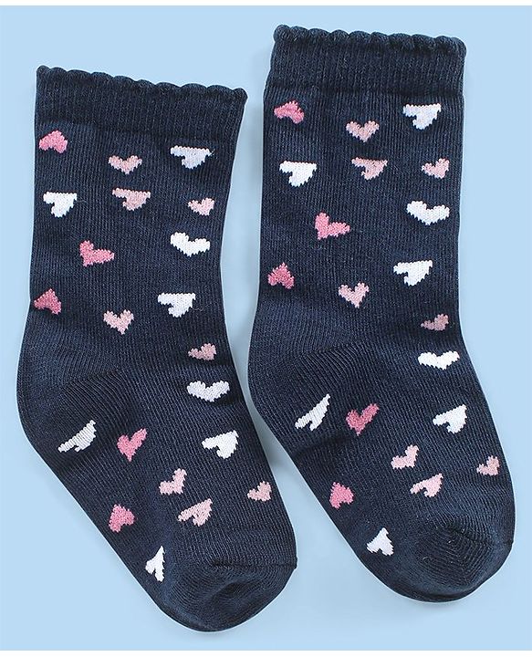 Cute Walk by Babyhug Anti-bacterial Ankle Length Striped & Designed Socks Pack of 3 - Blue Grey & White