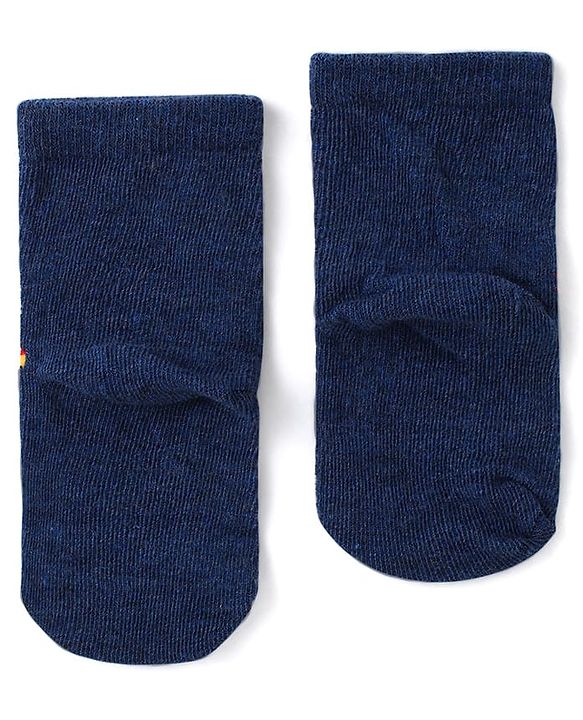 Cute Walk by Babyhug Anti-Bacterial Ankle Length Terry Socks with Car Design Pack of 3 - Multicolor