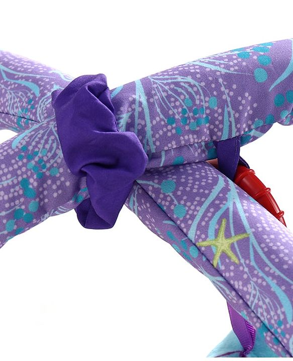 Babyhug Disney Little Mermaid Playgym | BIS Certified | Soft Play Mat with 5 Fun Hanging Toys | Disney Little Mermaid Theme for Newborns 0+ Months | Perfect for Indoor Play & Tummy Time | Stimulates Sensory Development, Hand-Eye Coordination & Motor