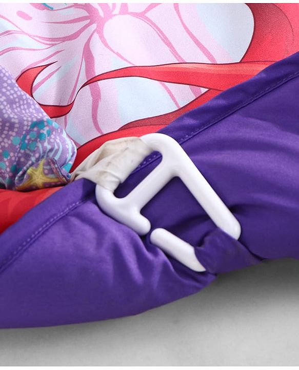 Babyhug Disney Little Mermaid Playgym | BIS Certified | Soft Play Mat with 5 Fun Hanging Toys | Disney Little Mermaid Theme for Newborns 0+ Months | Perfect for Indoor Play & Tummy Time | Stimulates Sensory Development, Hand-Eye Coordination & Motor