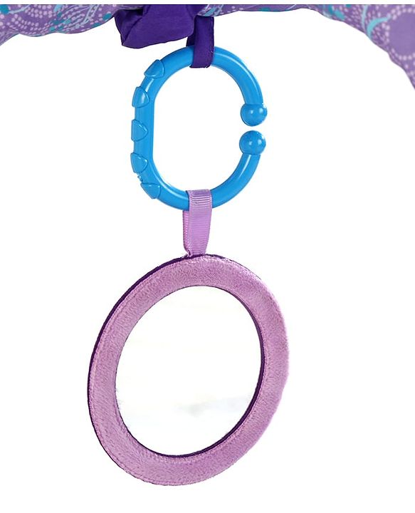 Babyhug Disney Little Mermaid Playgym | BIS Certified | Soft Play Mat with 5 Fun Hanging Toys | Disney Little Mermaid Theme for Newborns 0+ Months | Perfect for Indoor Play & Tummy Time | Stimulates Sensory Development, Hand-Eye Coordination & Motor