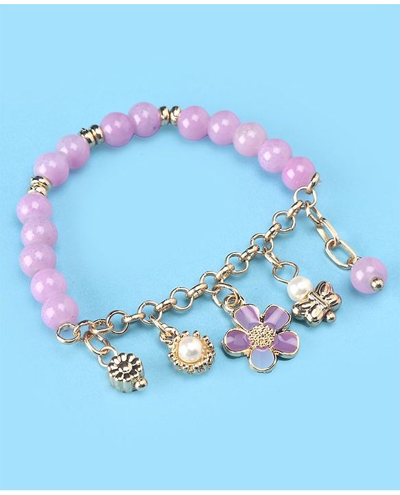 Pine Kids Beads Bracelets Set of 2 -  Multicolor