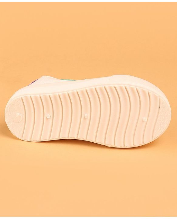 Cute Walk by Babyhug Lace Up Casual Shoes - Golden