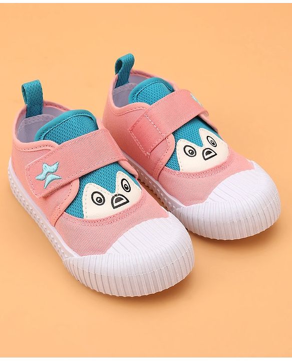 Cute Walk by Babyhug Casual Shoes with Velcro Closure - Pink