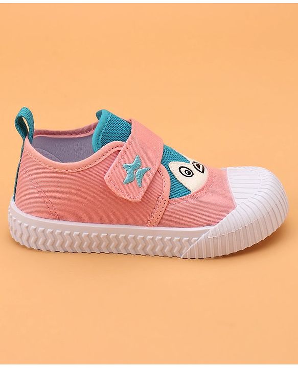 Cute Walk by Babyhug Casual Shoes with Velcro Closure - Pink