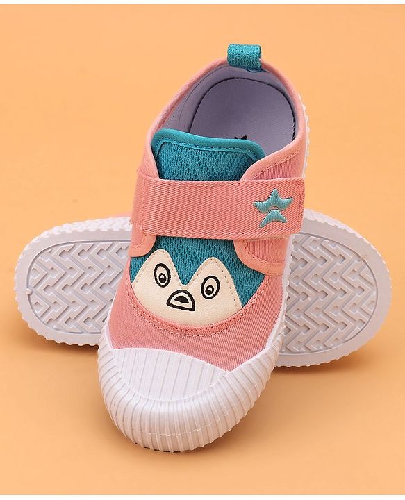 Cute Walk by Babyhug Casual Shoes with Velcro Closure - Pink
