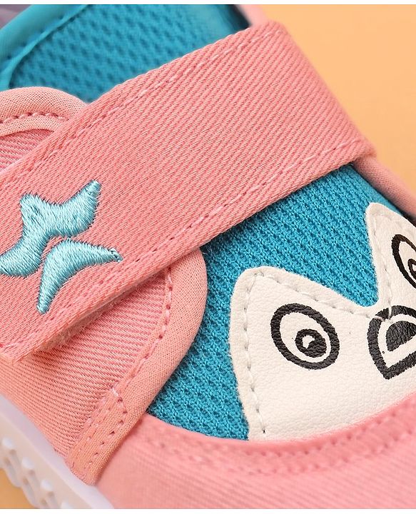 Cute Walk by Babyhug Casual Shoes with Velcro Closure - Pink