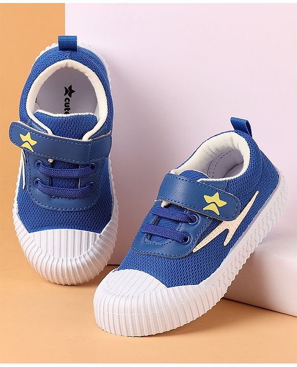 Cute Walk by Babyhug Casual Shoes With Velcro Closure - Blue