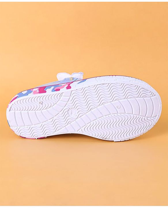 Cute Walk by Babyhug Slip On Casual Shoes with Bow Applique - Blue