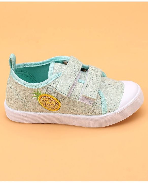 Cute Walk by Babyhug Velcro Closure Casual Shoes - Green