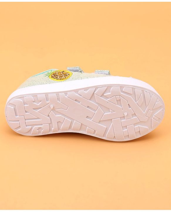 Cute Walk by Babyhug Velcro Closure Casual Shoes - Green
