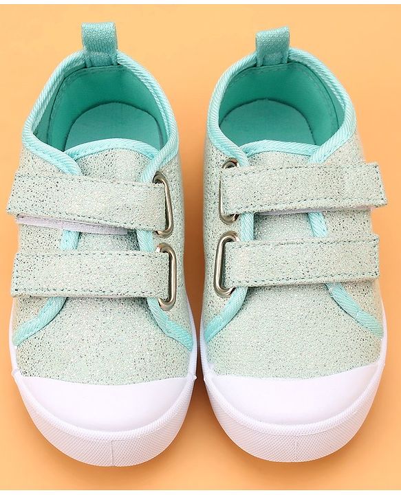 Cute Walk by Babyhug Velcro Closure Casual Shoes - Green