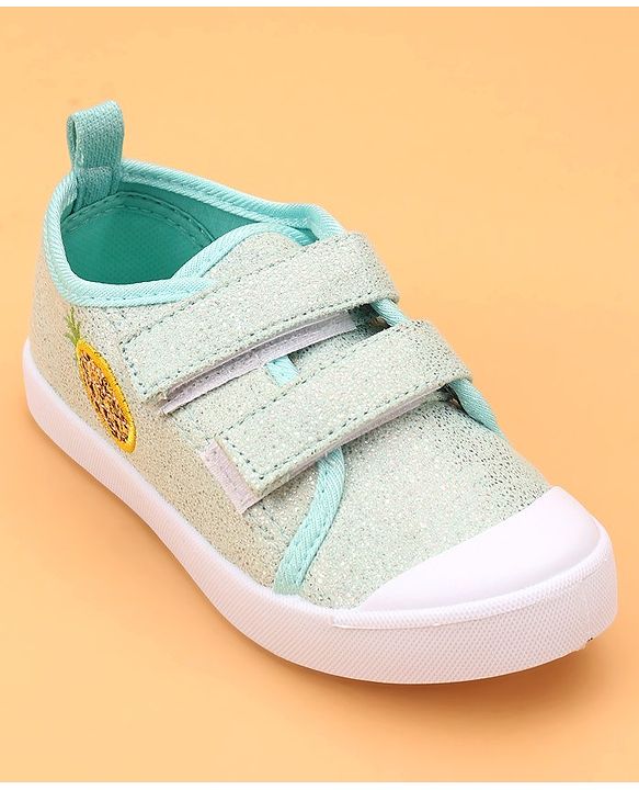 Cute Walk by Babyhug Velcro Closure Casual Shoes - Green