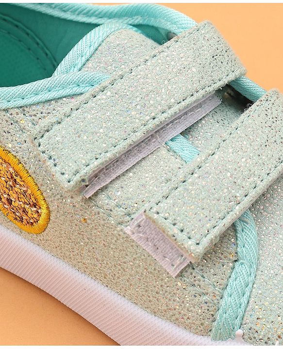 Cute Walk by Babyhug Velcro Closure Casual Shoes - Green