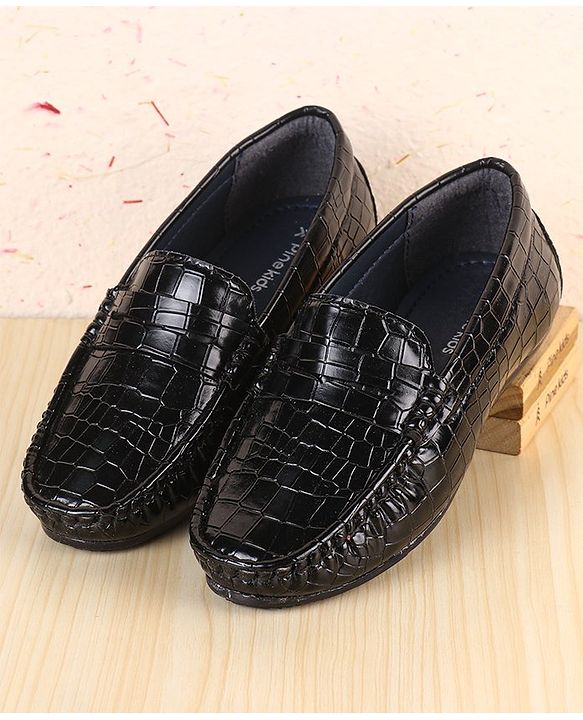 Pine Kids  Slip On Loafer Shoes -  Brown