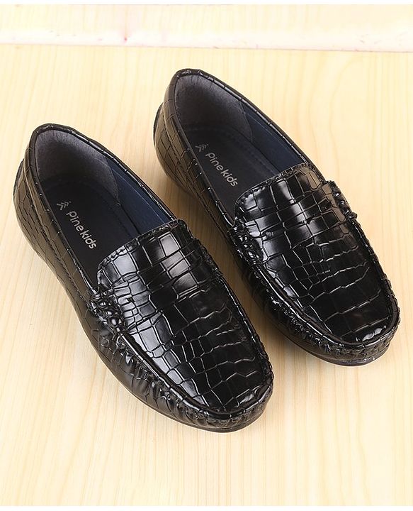 Pine Kids  Slip On Loafer Shoes -  Brown