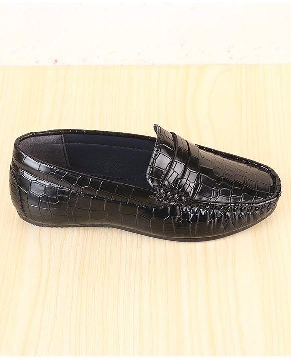 Pine Kids  Slip On Loafer Shoes -  Brown