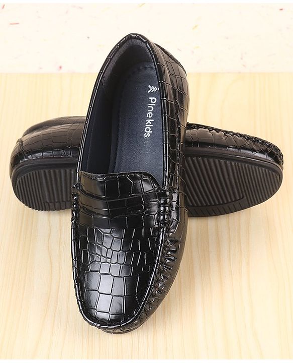 Pine Kids  Slip On Loafer Shoes -  Brown