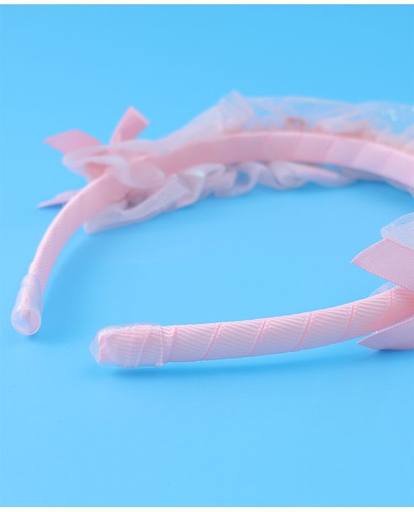 Pine Kids Beaded Hair Band - Light Pink