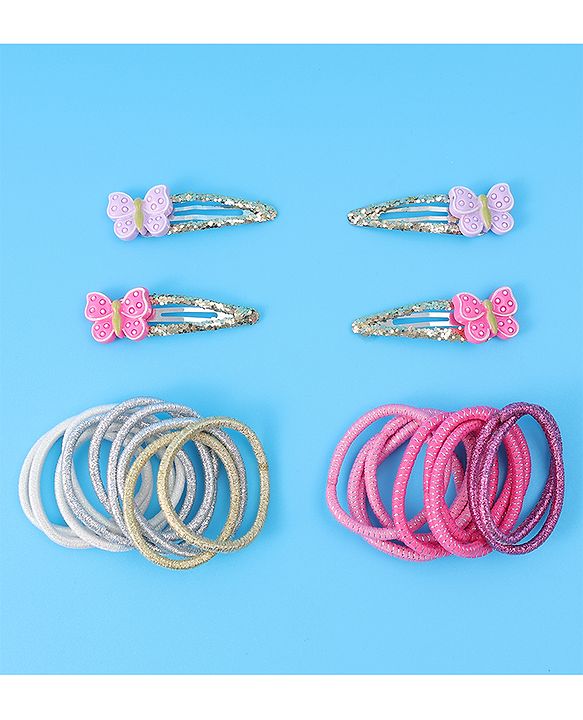 Babyhug Hair Accessories Combo Set Pack of 24 - Multicolour