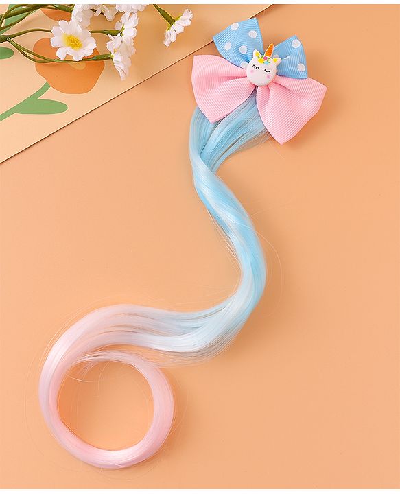 Babyhug Bow Hair Extensions -  Pink