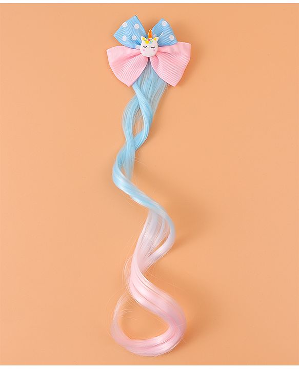 Babyhug Bow Hair Extensions -  Pink