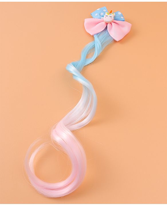 Babyhug Bow Hair Extensions -  Pink